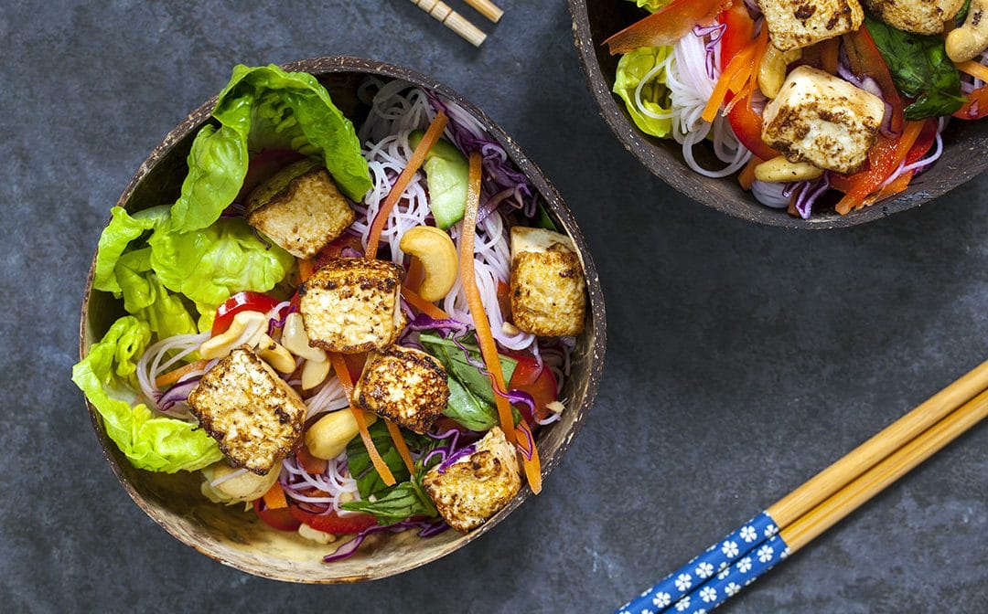 Thai Basil Tofu and Vegetables