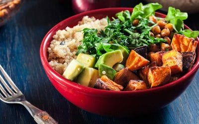 Curry Roasted Vegetable Quinoa Bowl Recipe