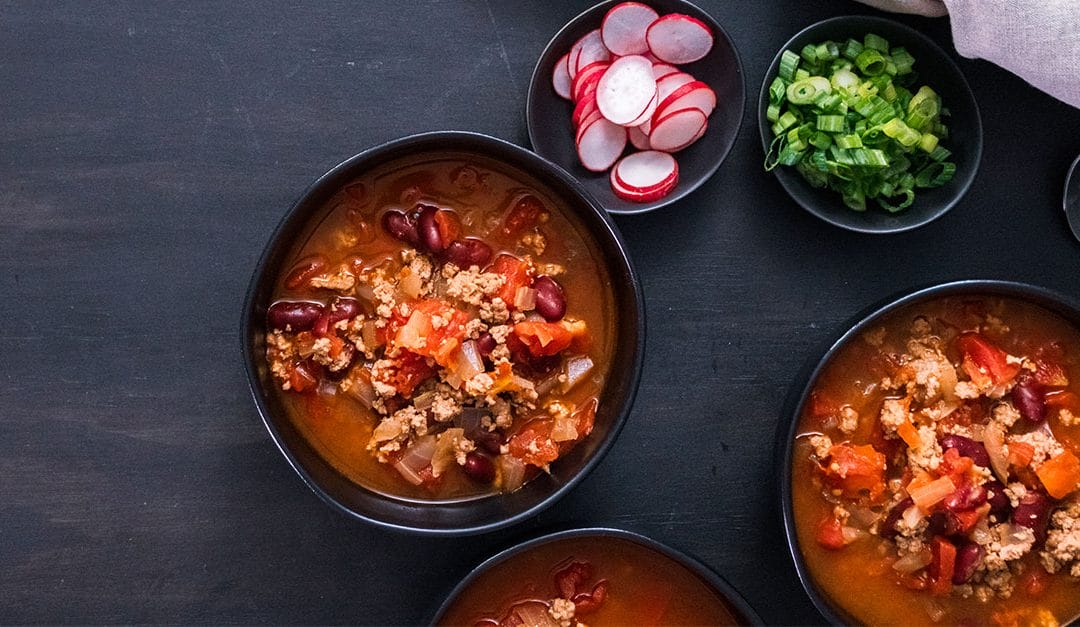 Heart Healthy Turkey Chili Recipe from The Pickled Beet