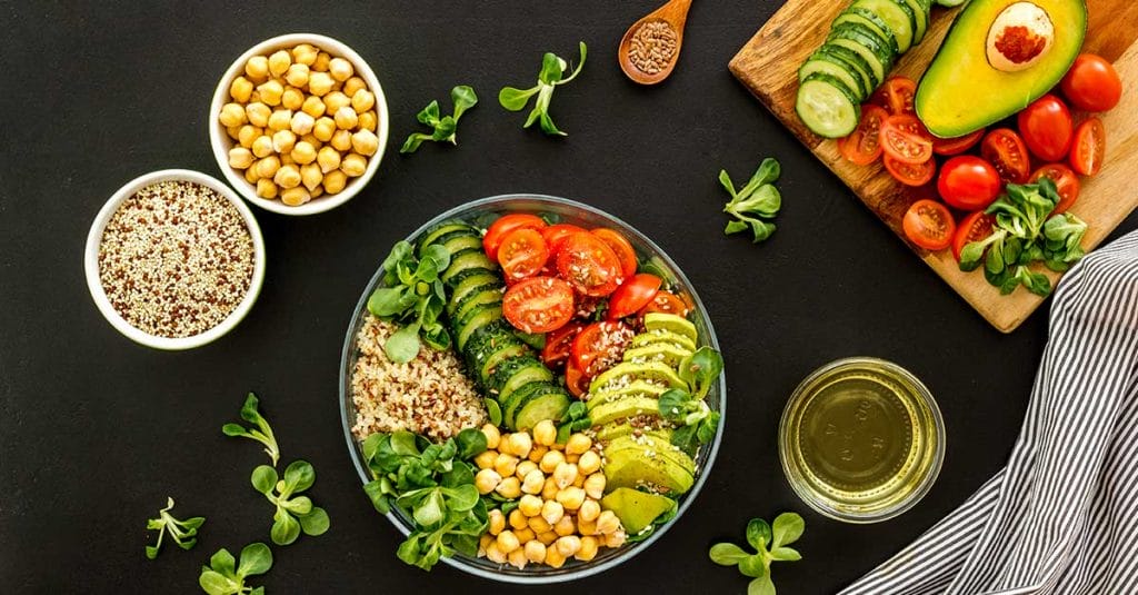 chickpea and quinoa bowl personal chef miami